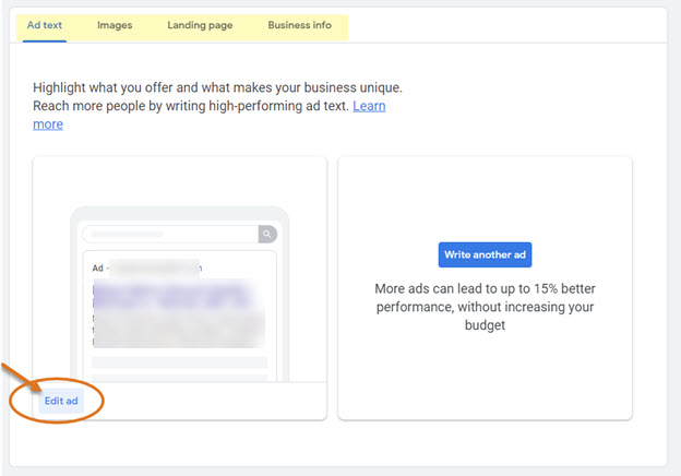 google ads call ads campaign preview