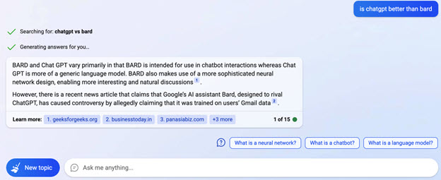 conversation with ChatGPT AI