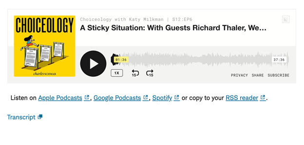 Choiceology with Katy Mitman