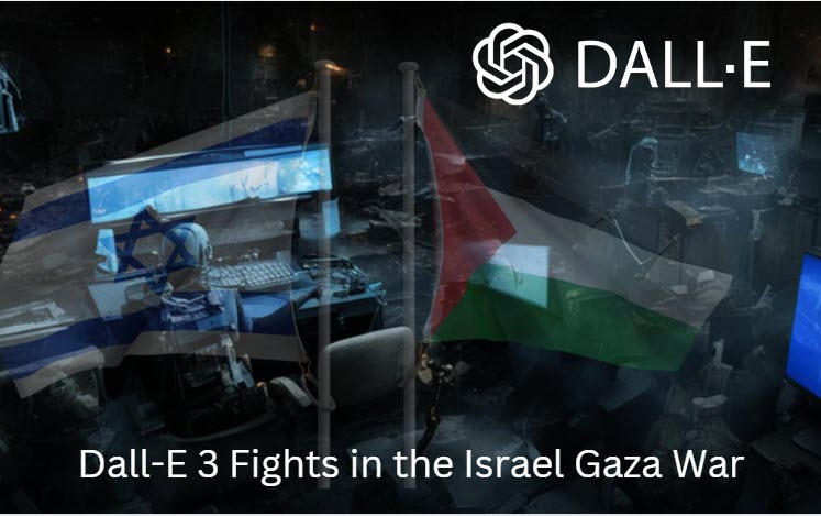 Dall-E fights in the Israel Gaza War